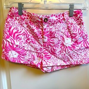 Lilly Pulitzer Pink and White Shorts